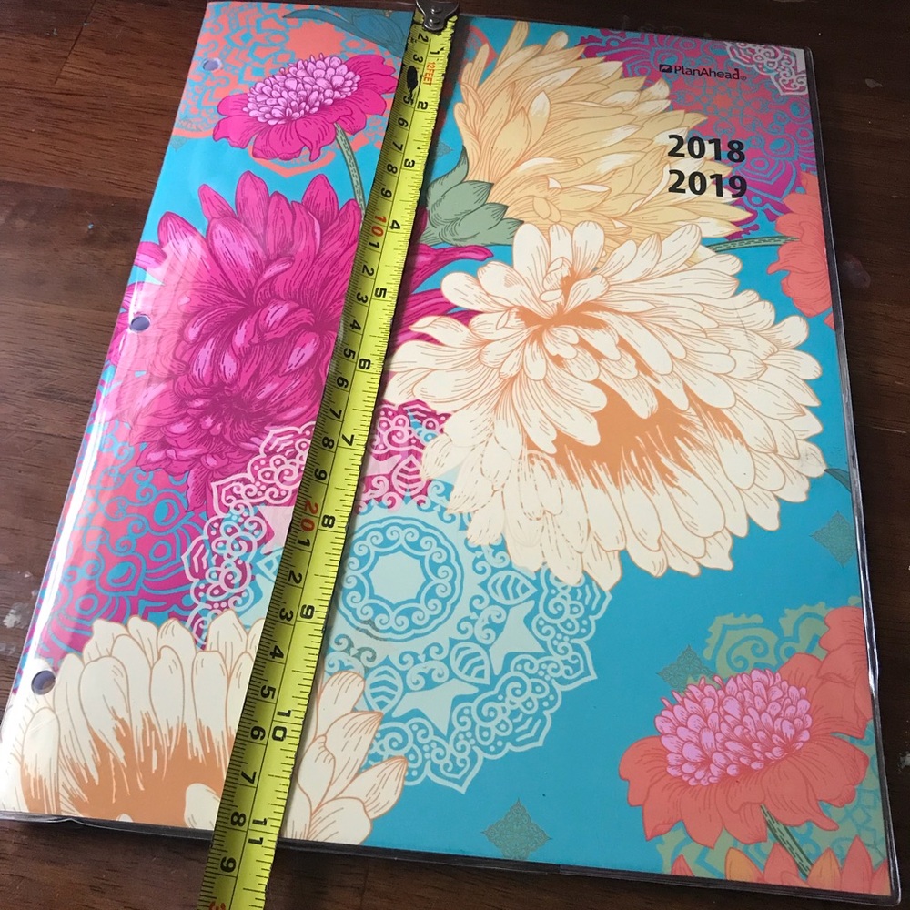 Large 2018 - 2019 planner